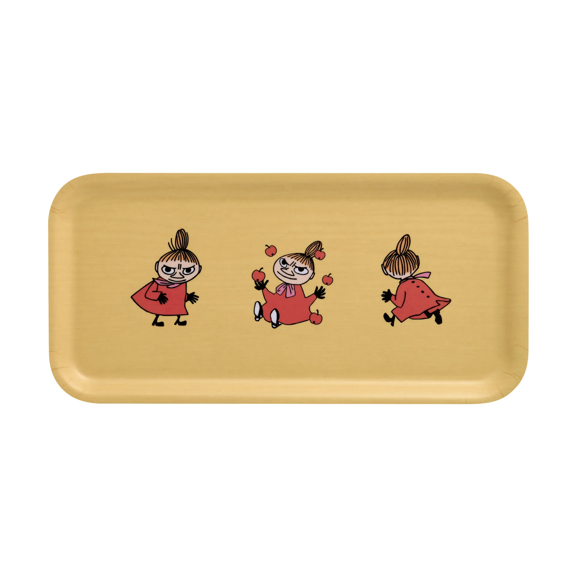 Moomin Tablett 13x27 cm, Retro Little My Muurla