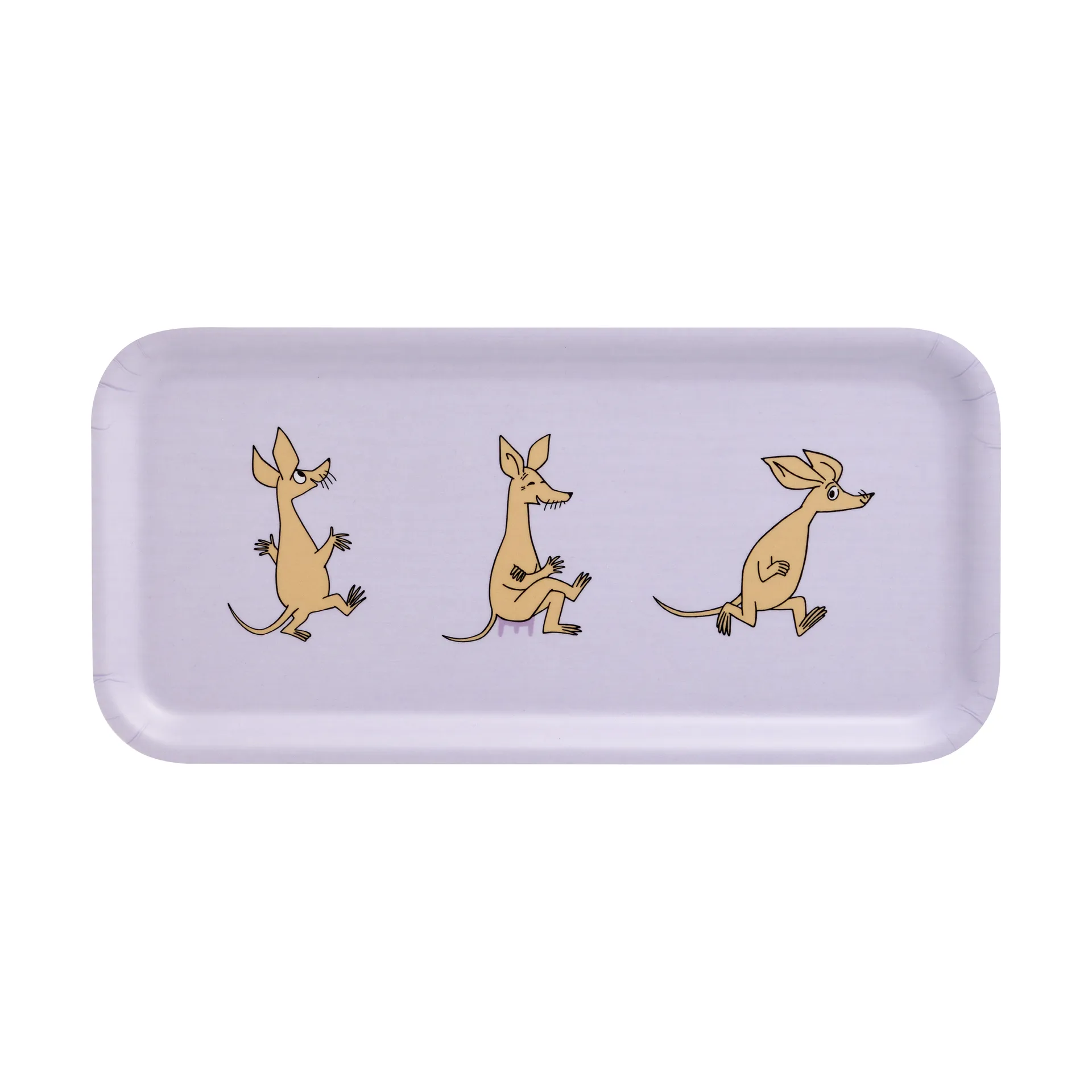 Moomin Tablett 13x27 cm, Retro Sniff Muurla
