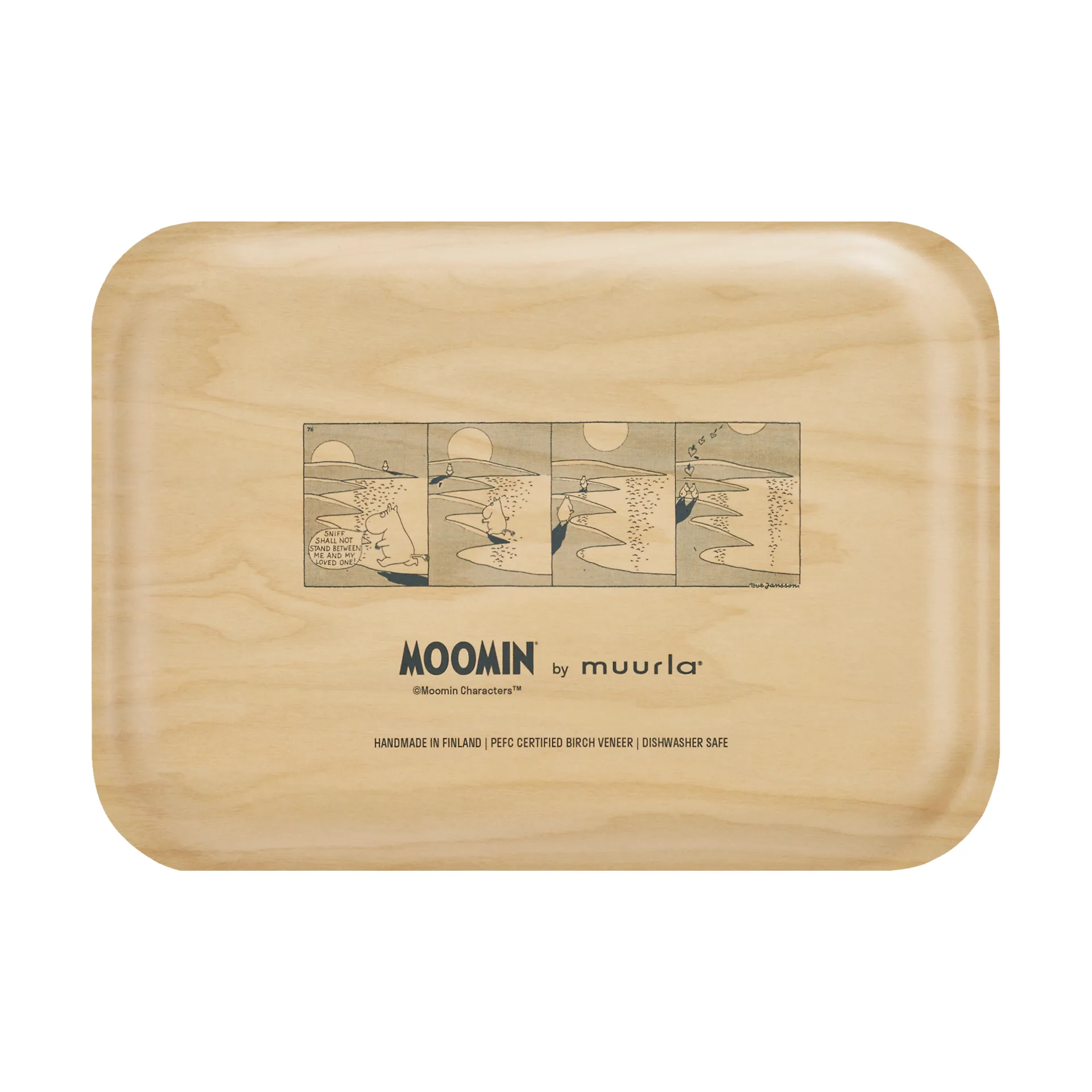 Moomin Tablett 20x27 cm, A moment Muurla