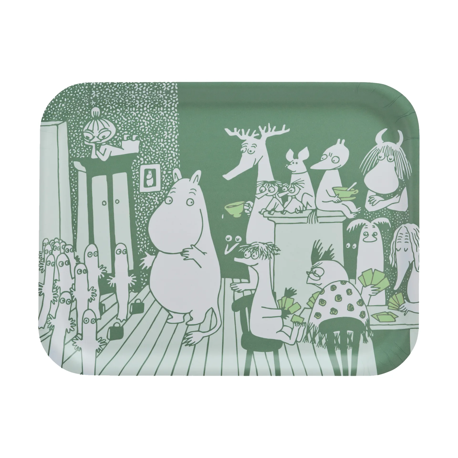 Moomin Tablett 28x36 cm, Room for all Muurla