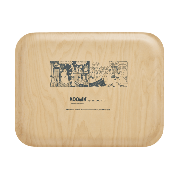 Moomin Tablett 28x36 cm - Room for all - Muurla