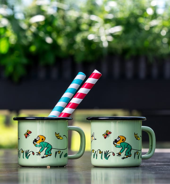 Mr. Nilsson Emaillierte Tasse 1,5 dl, Green Muurla