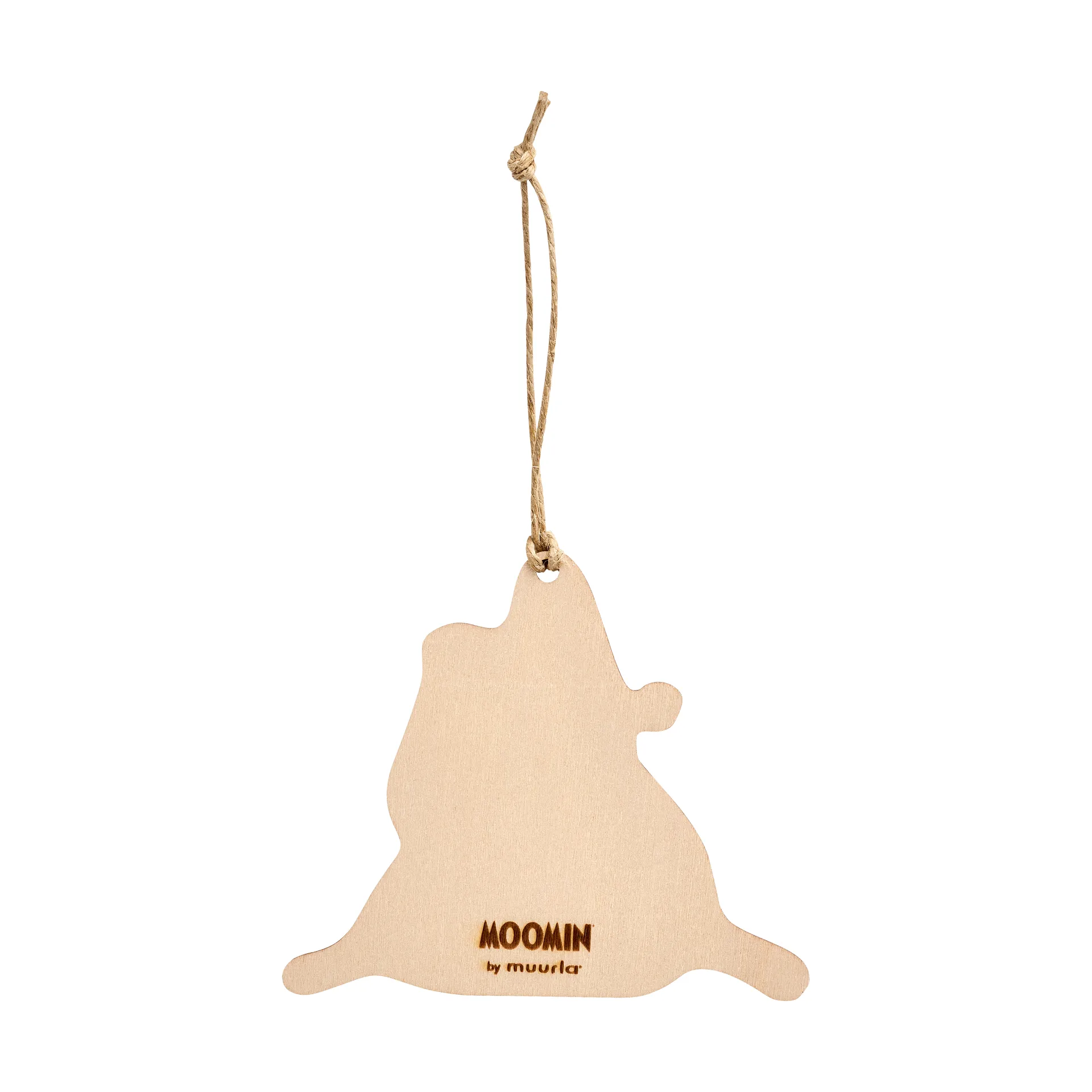 Mumin 80 Dekorationsanhänger, Beige Muurla