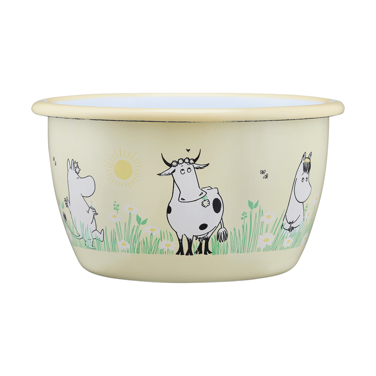 Muurla Mumin Emaille-Schale 30 cl Meadow