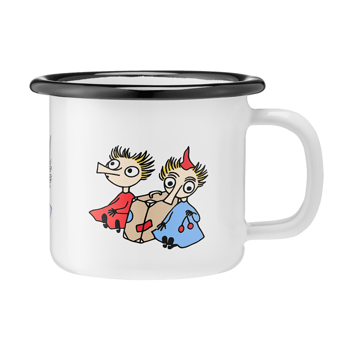 Mumin Emaillebecher 150 ml - Thingumy and Bob - Muurla