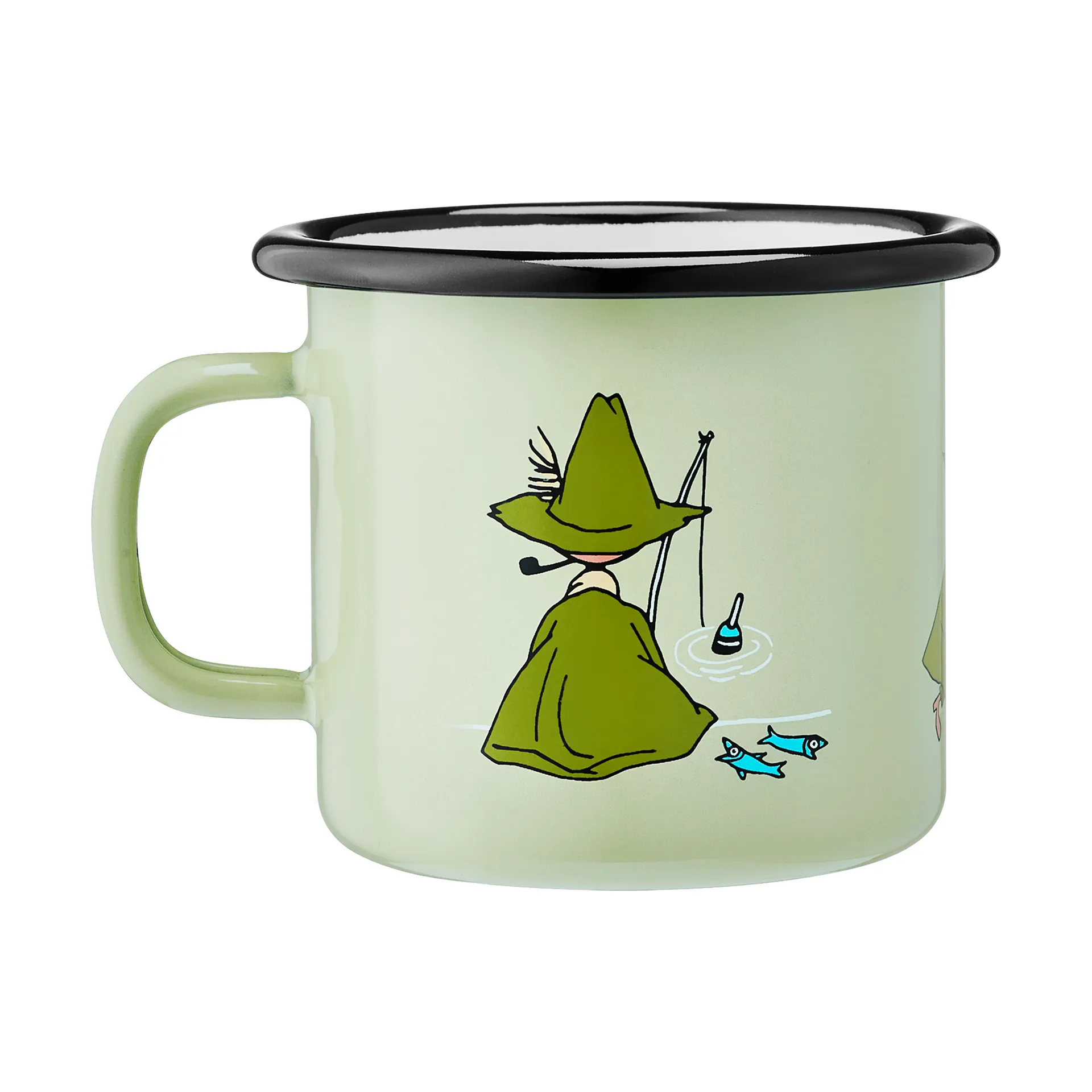 Mumin Emaillebecher 2,5 dl, Snufkin Muurla