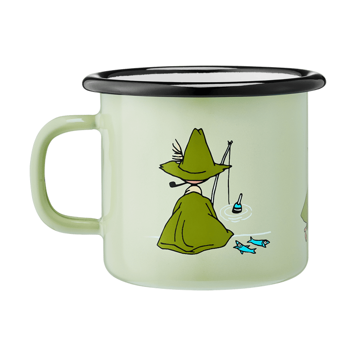 Mumin Emaillebecher 2,5 dl - Snufkin - Muurla