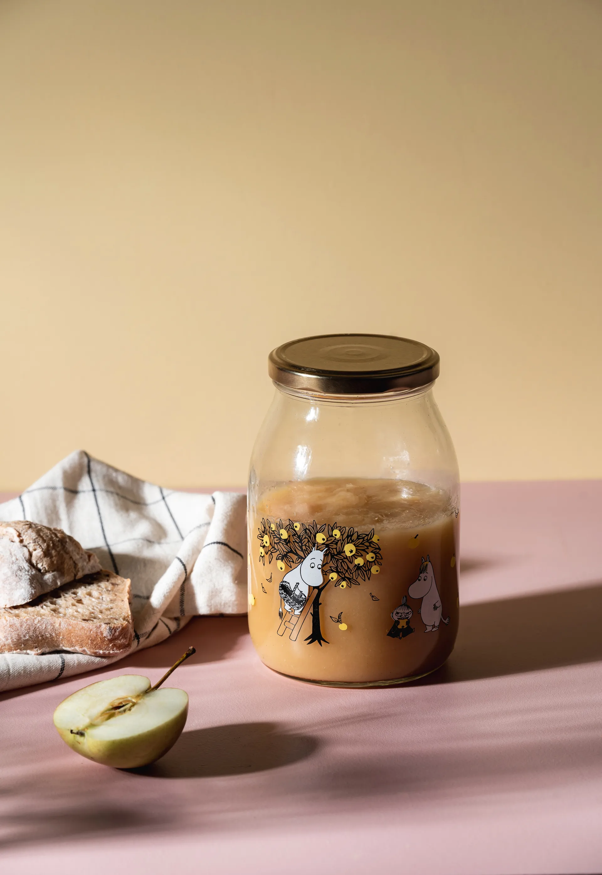 Mumin Glasbehälter 1 L, Apples Muurla