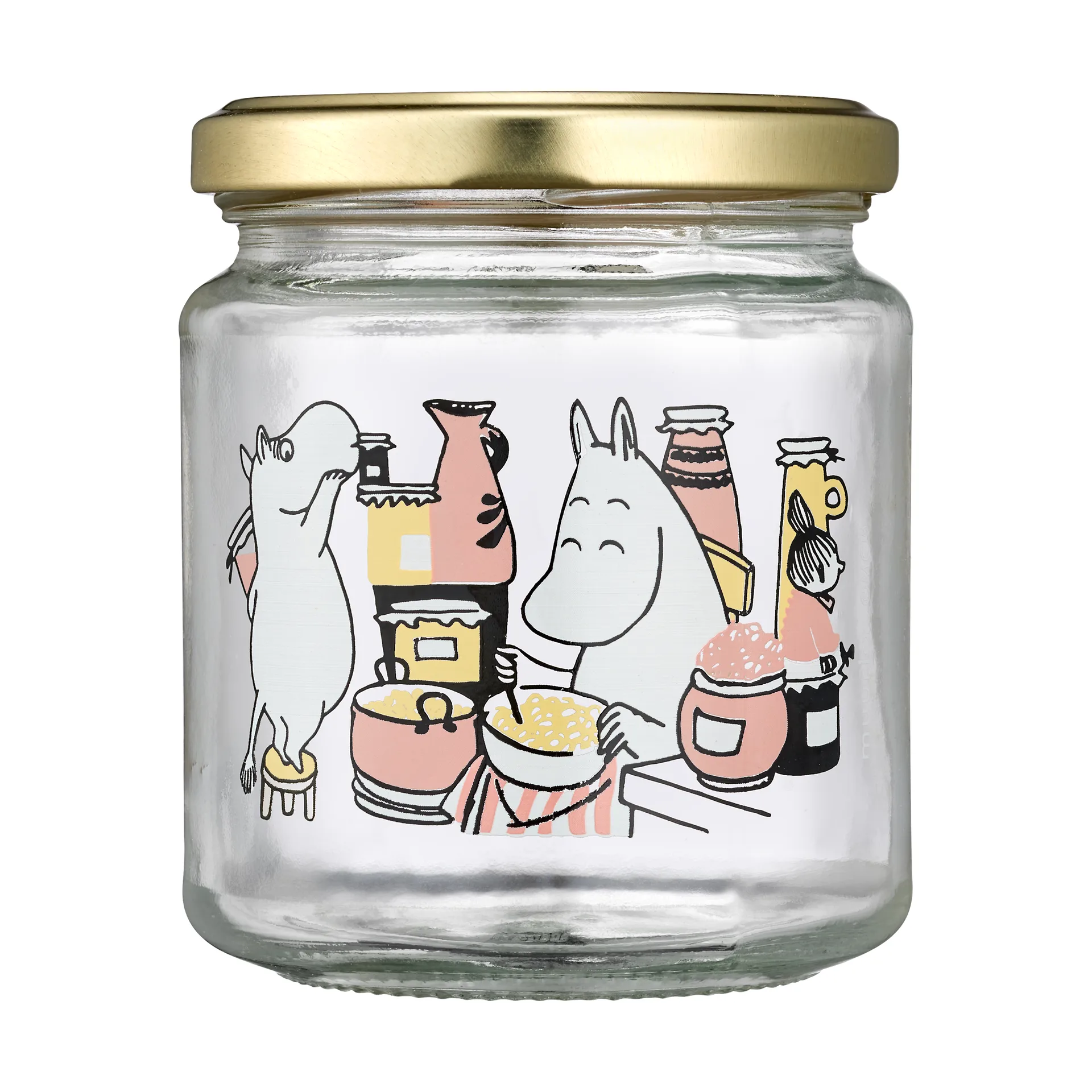 Mumin Glasbehälter 30 cl, Jam Muurla