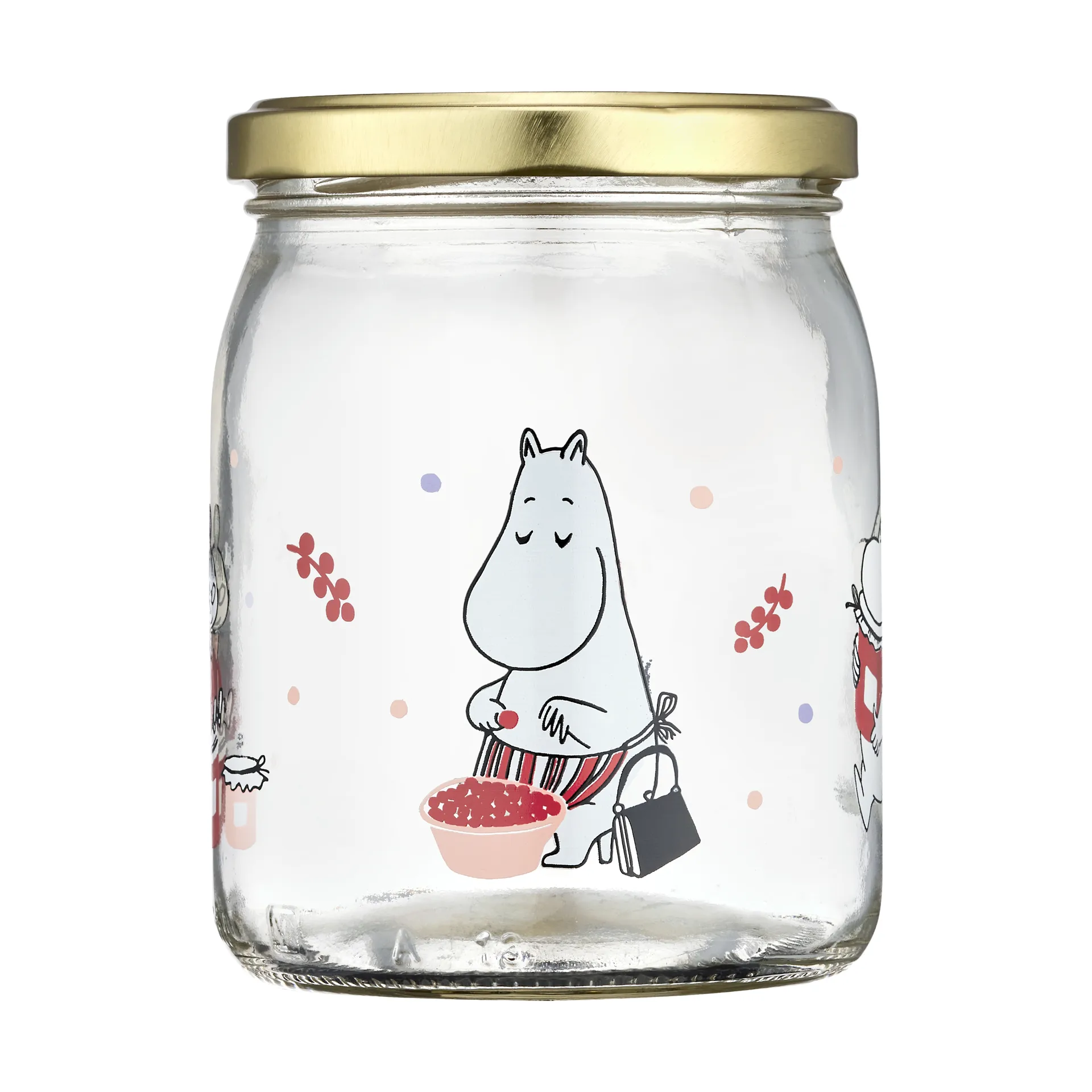 Mumin Glasbehälter 50 cm, Berries Muurla