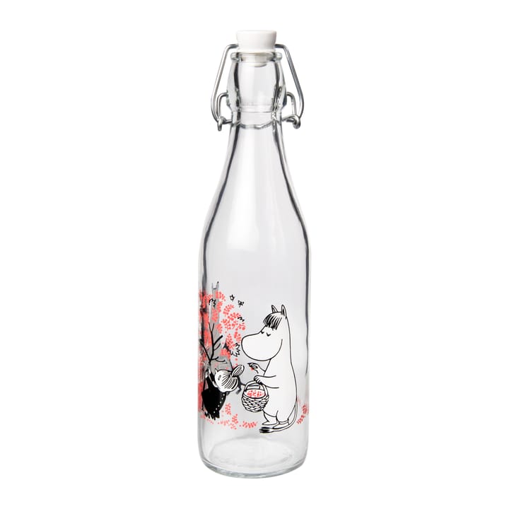 Mumin Glasflasche 0,5 l - Berries - Muurla