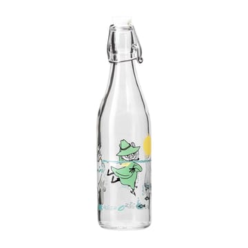Mumin Glasflasche 0,5 l - Fun in the water - Muurla