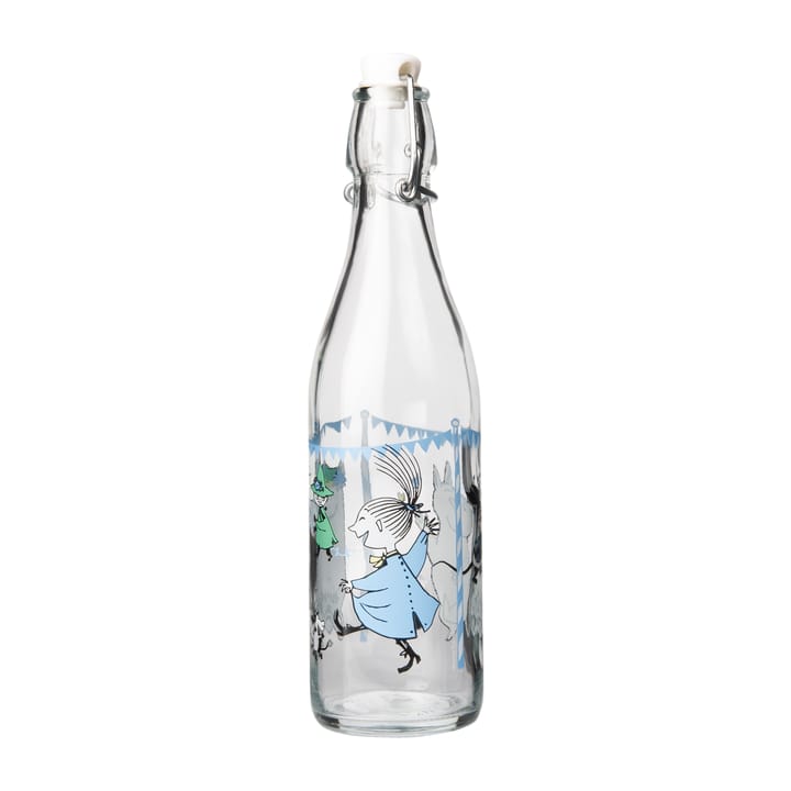 Mumin Glasflasche 0,5 l - Summerparty - Muurla