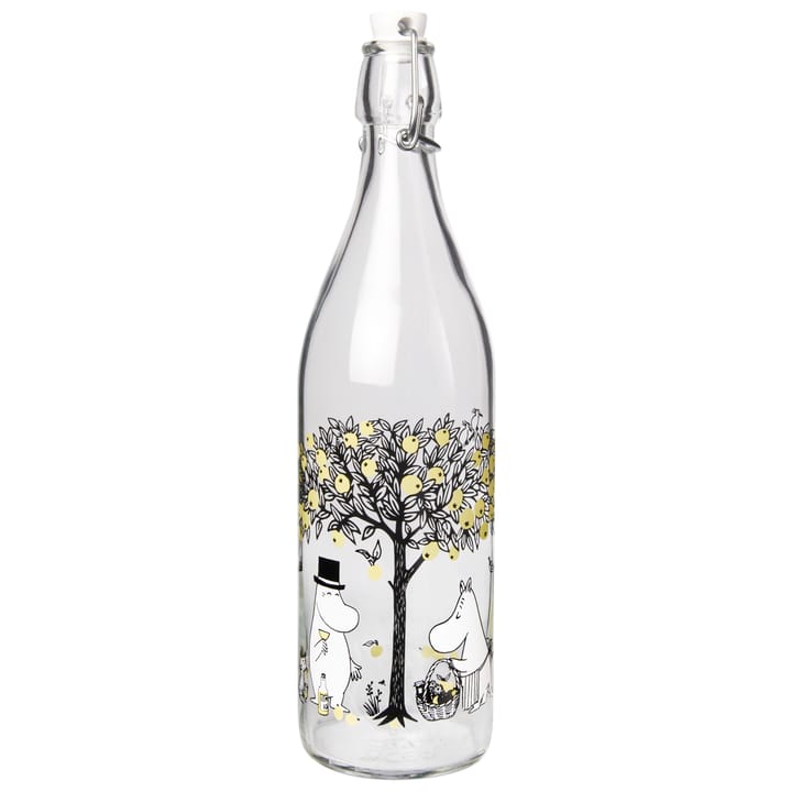 Mumin Glasflasche 1 l - Apples - Muurla