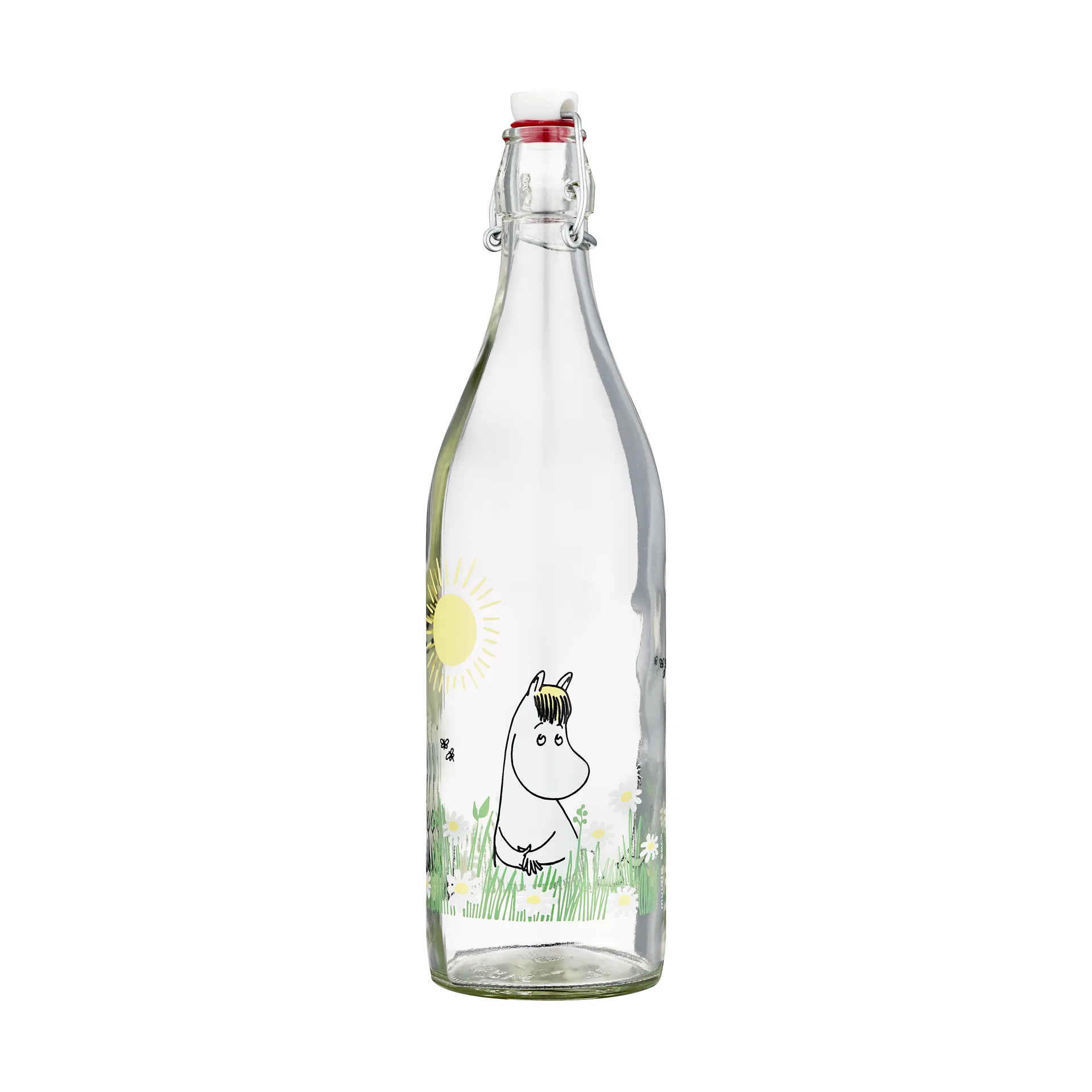 Mumin Glasflasche 1 L, Meadow Muurla