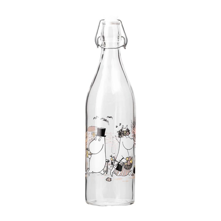 Mumin Glasflasche 1 l - The Beach - Muurla