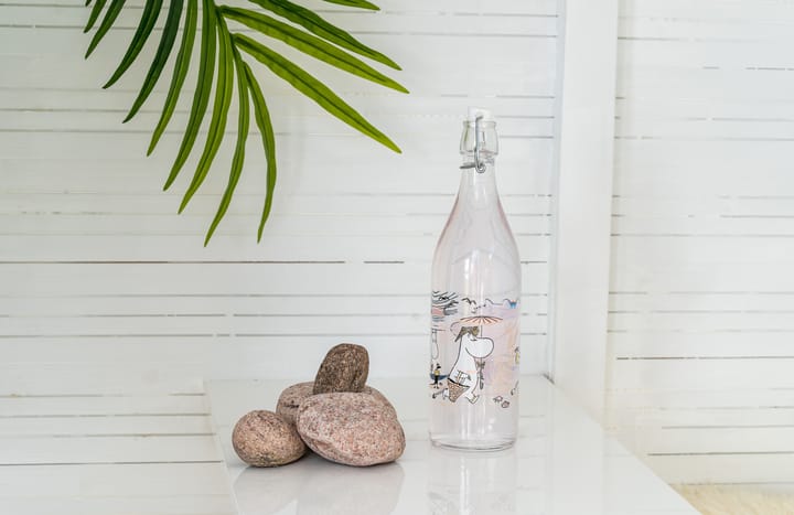 Mumin Glasflasche 1 l - The Beach - Muurla