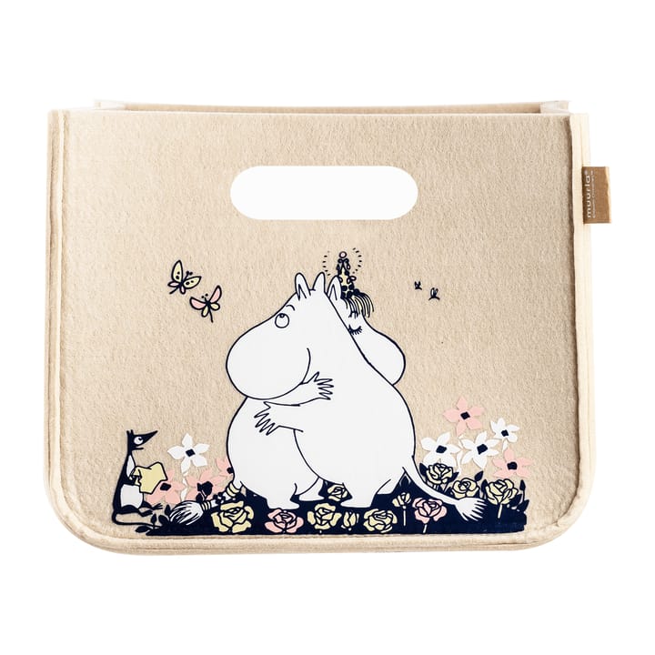 Mumin Hug Verwahrungskorb 26 x 26cm - Beige - Muurla