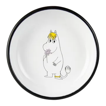 Mumin Retro Emailleteller 18cm - Snorkfräulein - Muurla