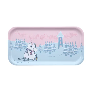 Mumin Tablett 22x43 cm - Frosty Day - Muurla
