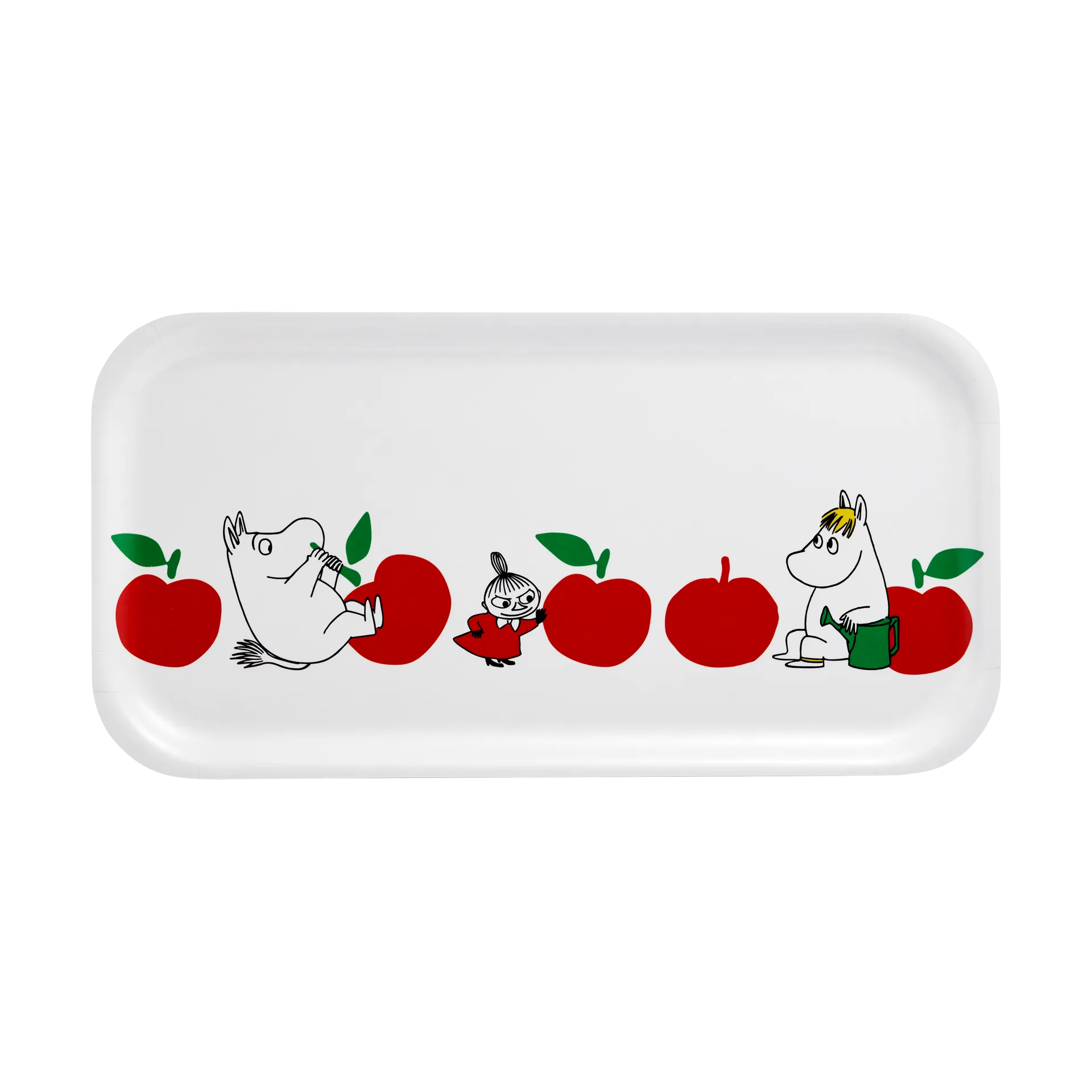 Mumin Tablett 22x43 cm, Joyfull Apples Muurla