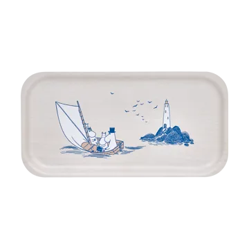 Mumin Tablett 22x43 cm - Sailors - Muurla