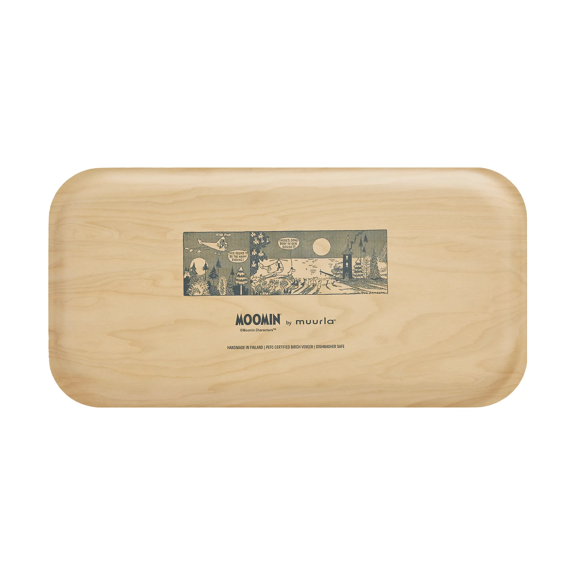 Mumin Tablett 22x43 cm, Sunset Muurla