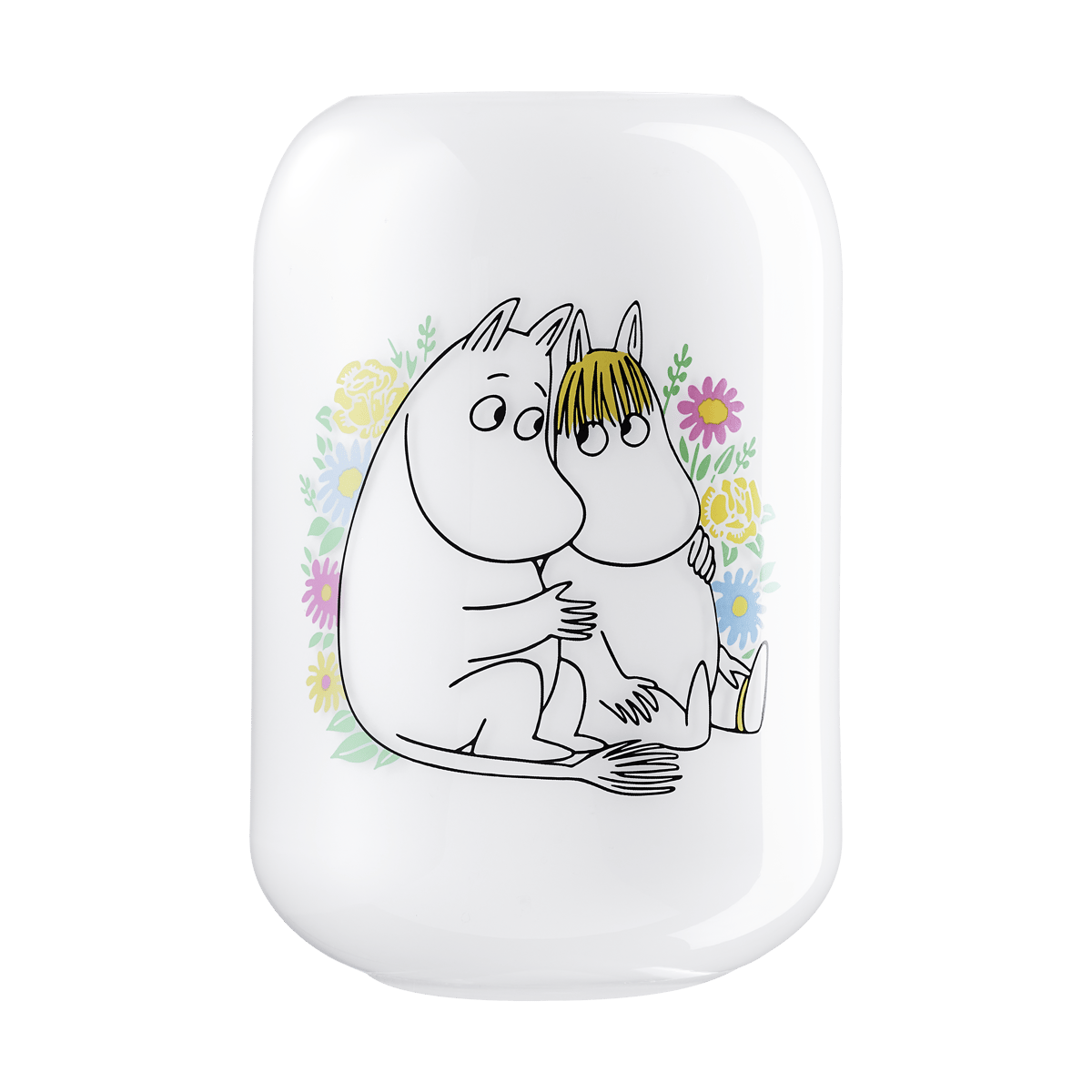 Muurla Mumin Vase 19 cm Flowers