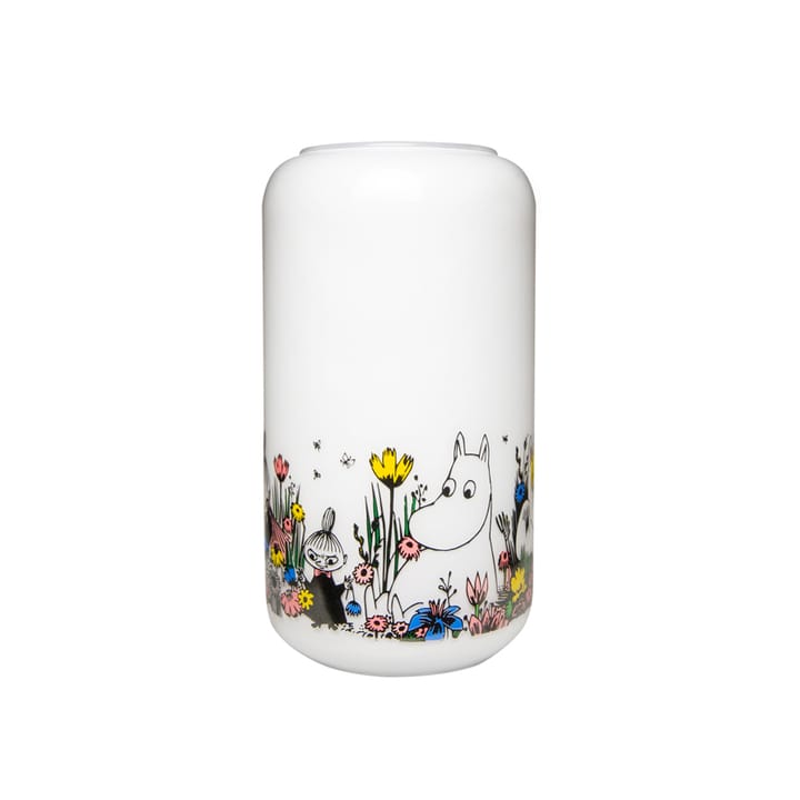 Mumin Vase groß - weiß - Muurla