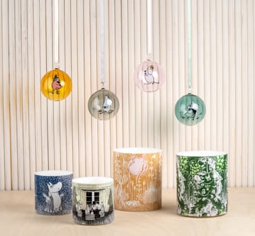 Mumin Weihnachtskugel 4-teilig - Multi - Muurla