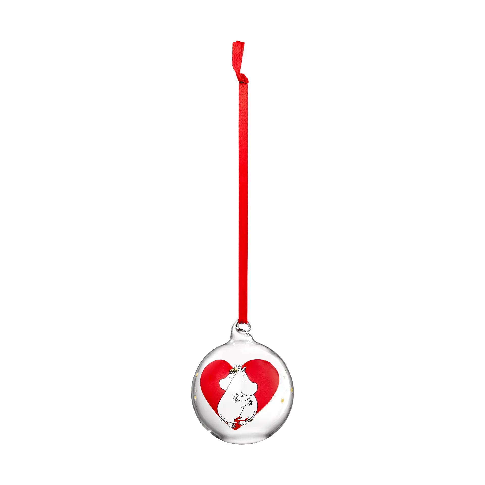 Mumin Weihnachtskugel Ø7cm, Heart Muurla