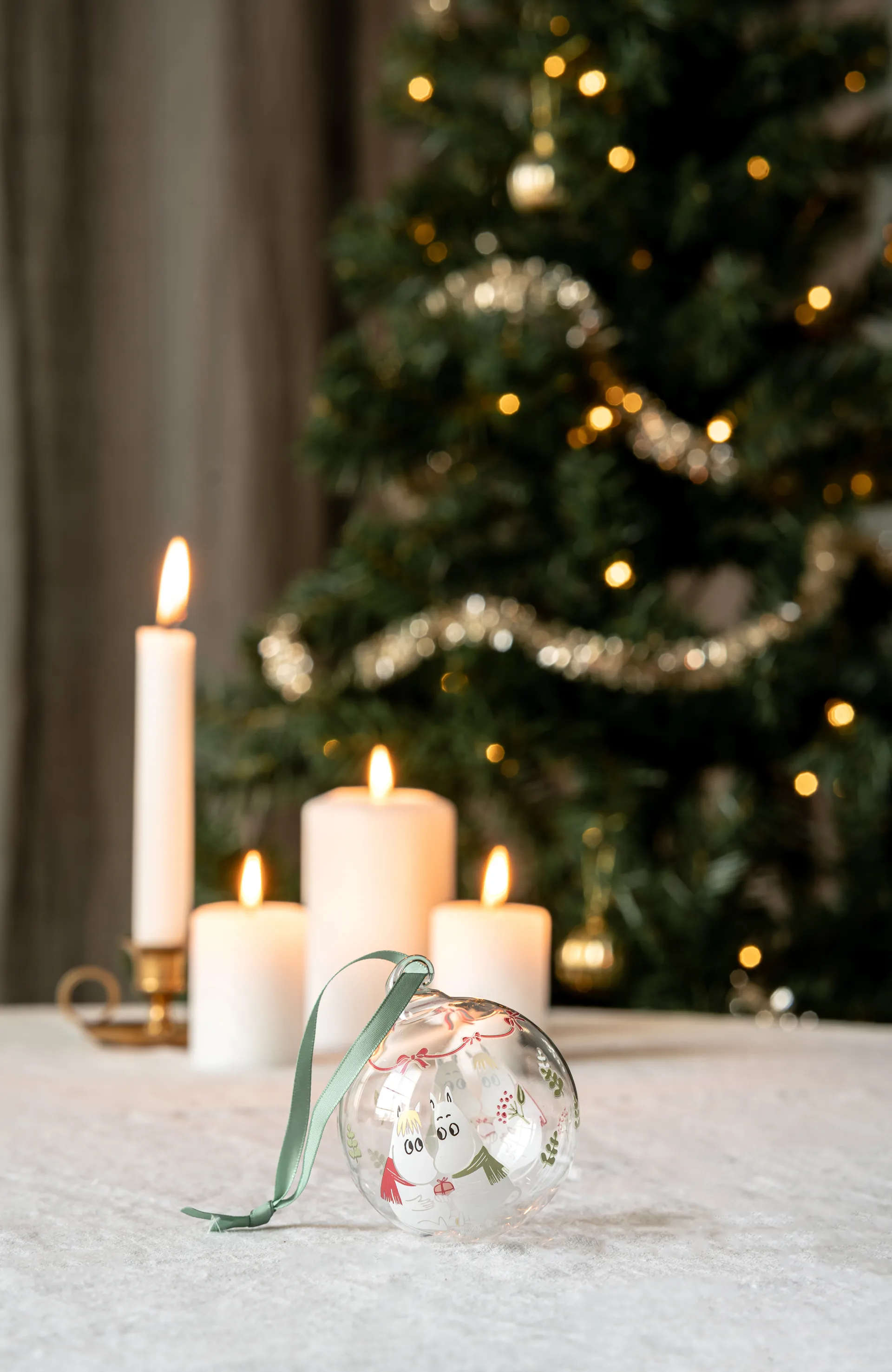 Mumin Weihnachtskugel Ø7cm, My darling Muurla