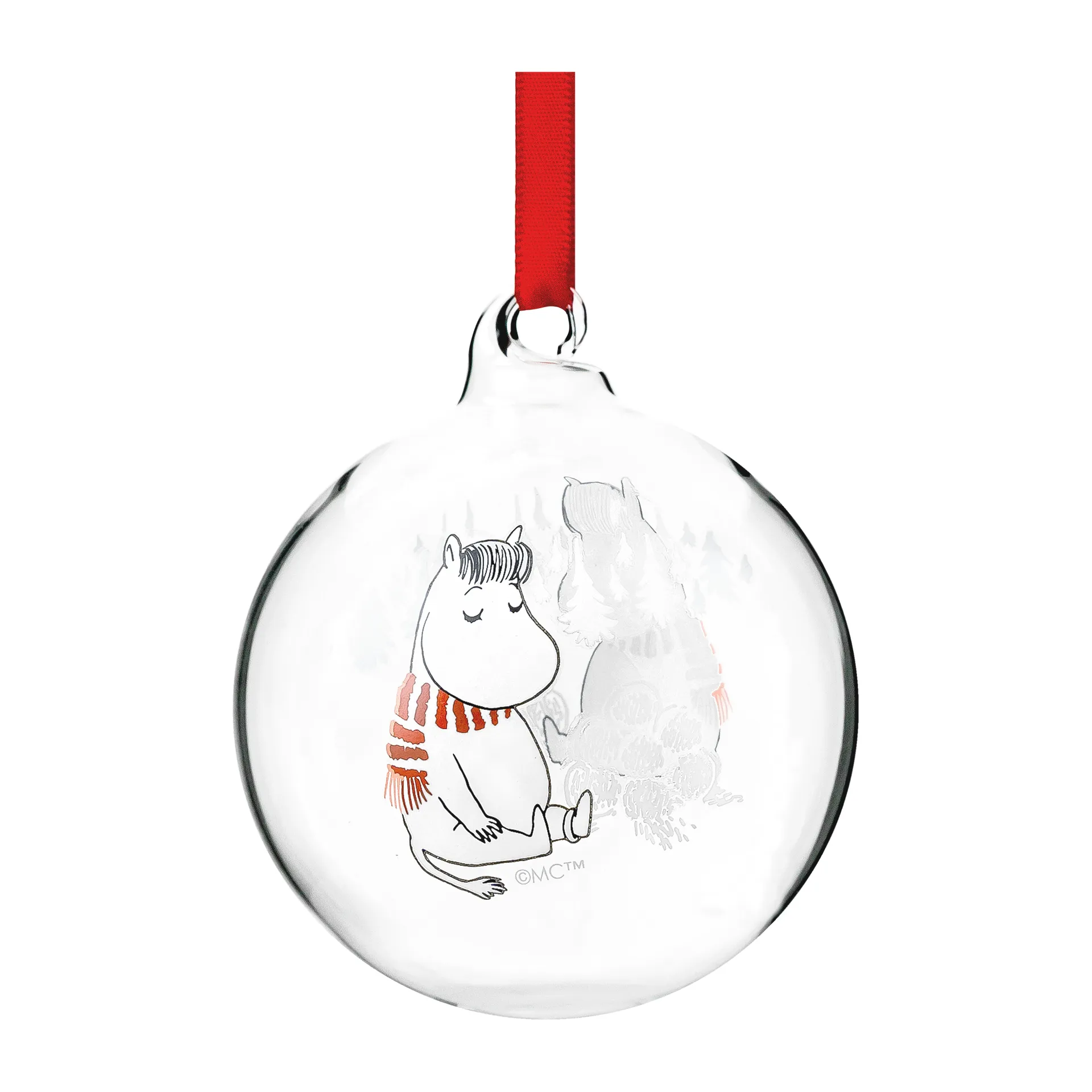 Mumin Weihnachtskugel Ø7cm, Snorkmaiden Muurla