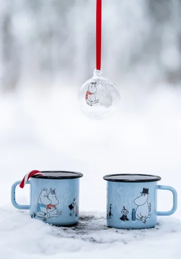 Mumin Weihnachtskugel Ø7cm - Snorkmaiden - Muurla
