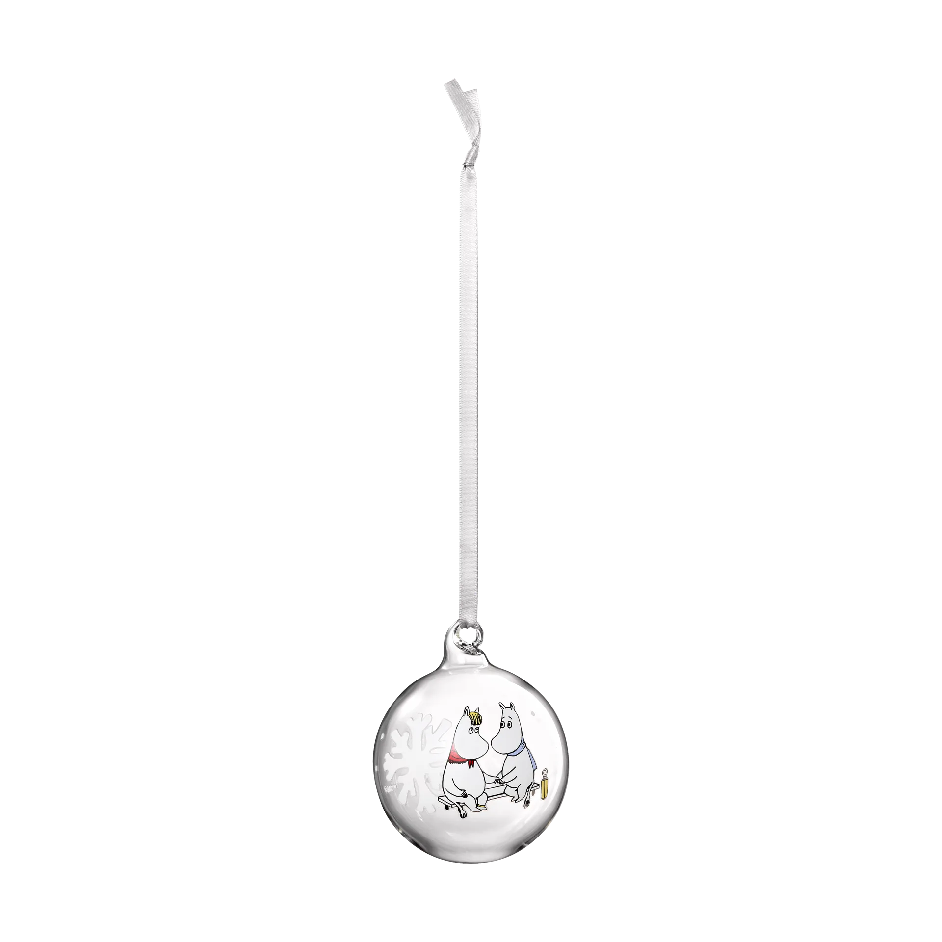 Mumin Weihnachtskugel Ø7cm, Snowflake Muurla