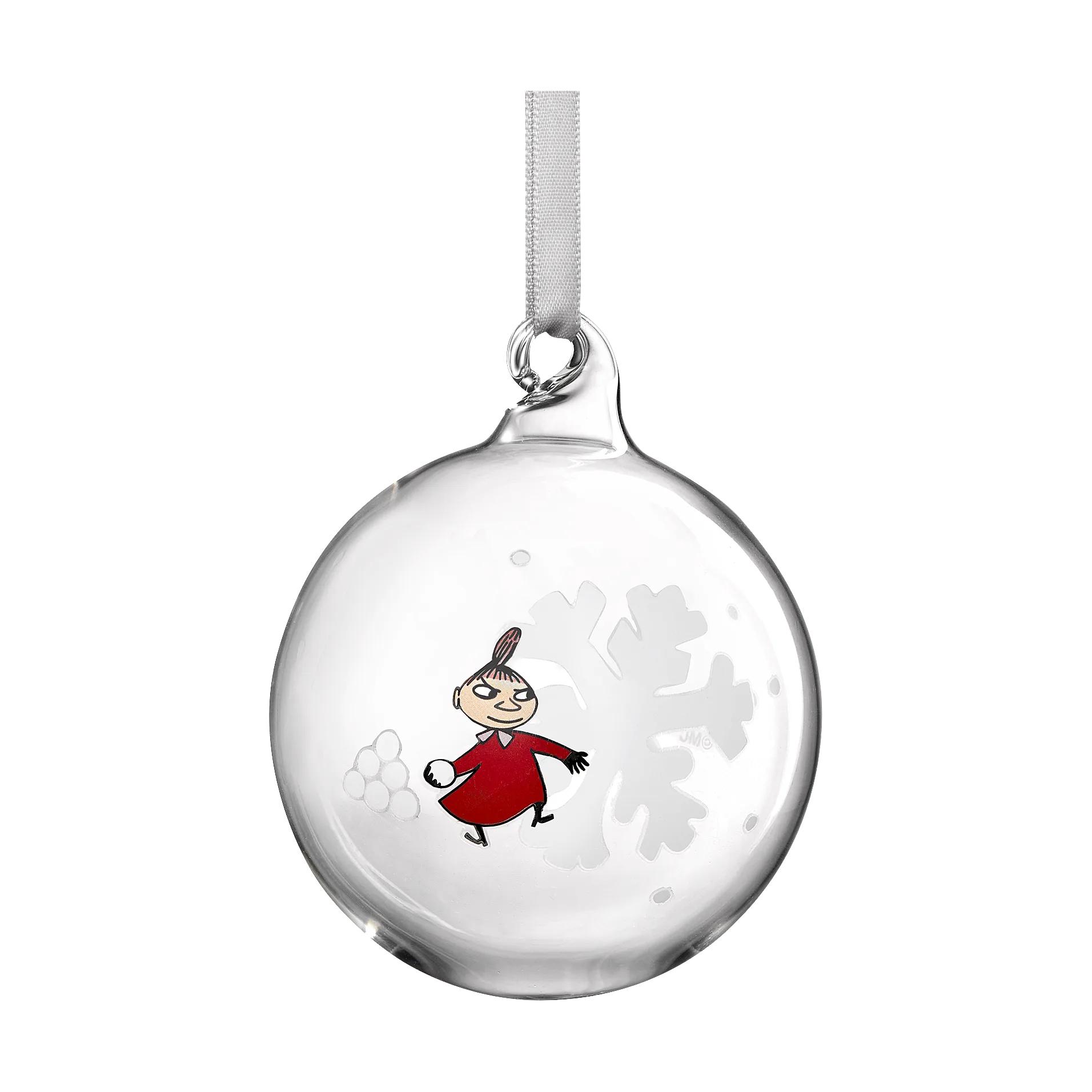 Mumin Weihnachtskugel Ø7cm, Snowflake Muurla