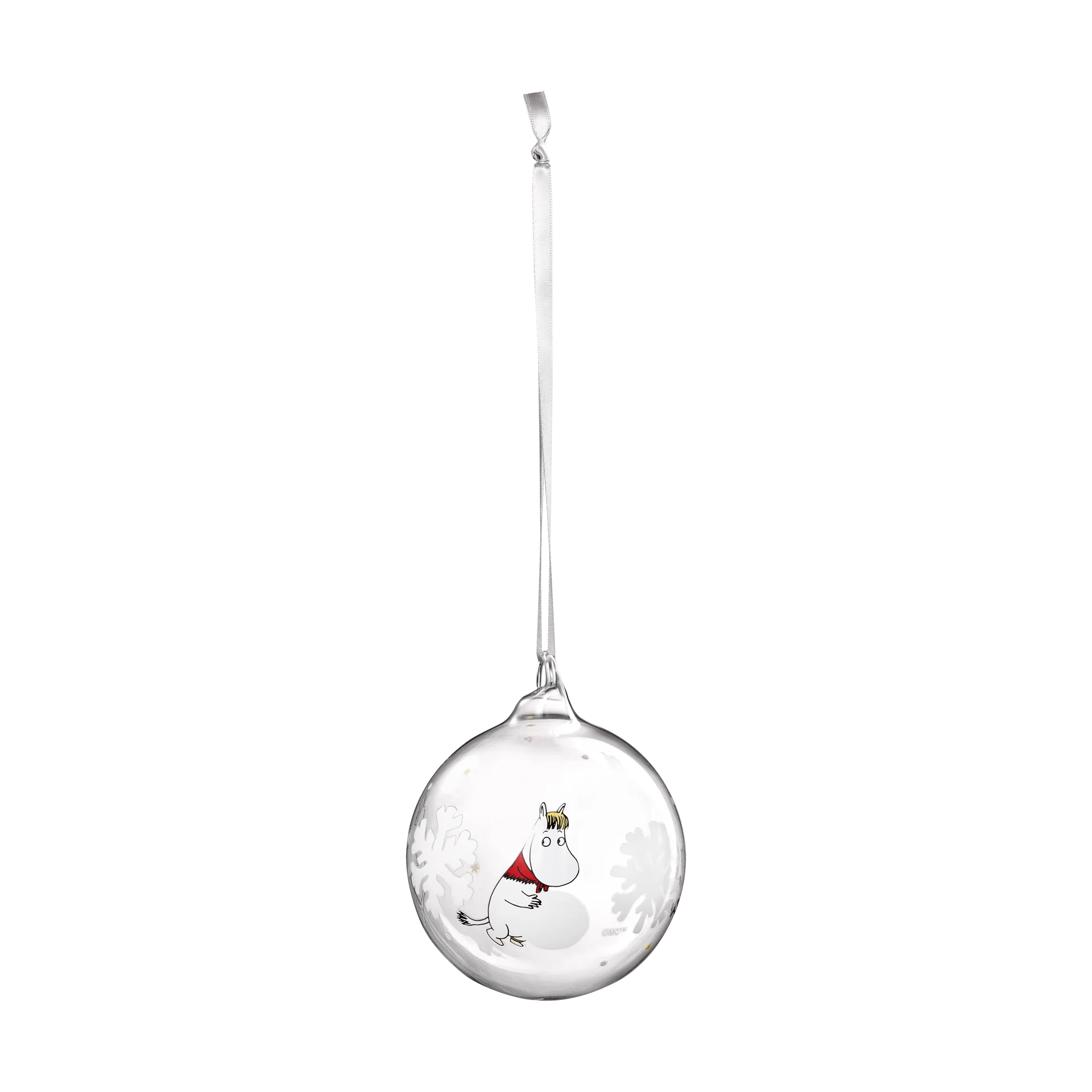 Mumin Weihnachtskugel Ø9cm, Snowflake Muurla