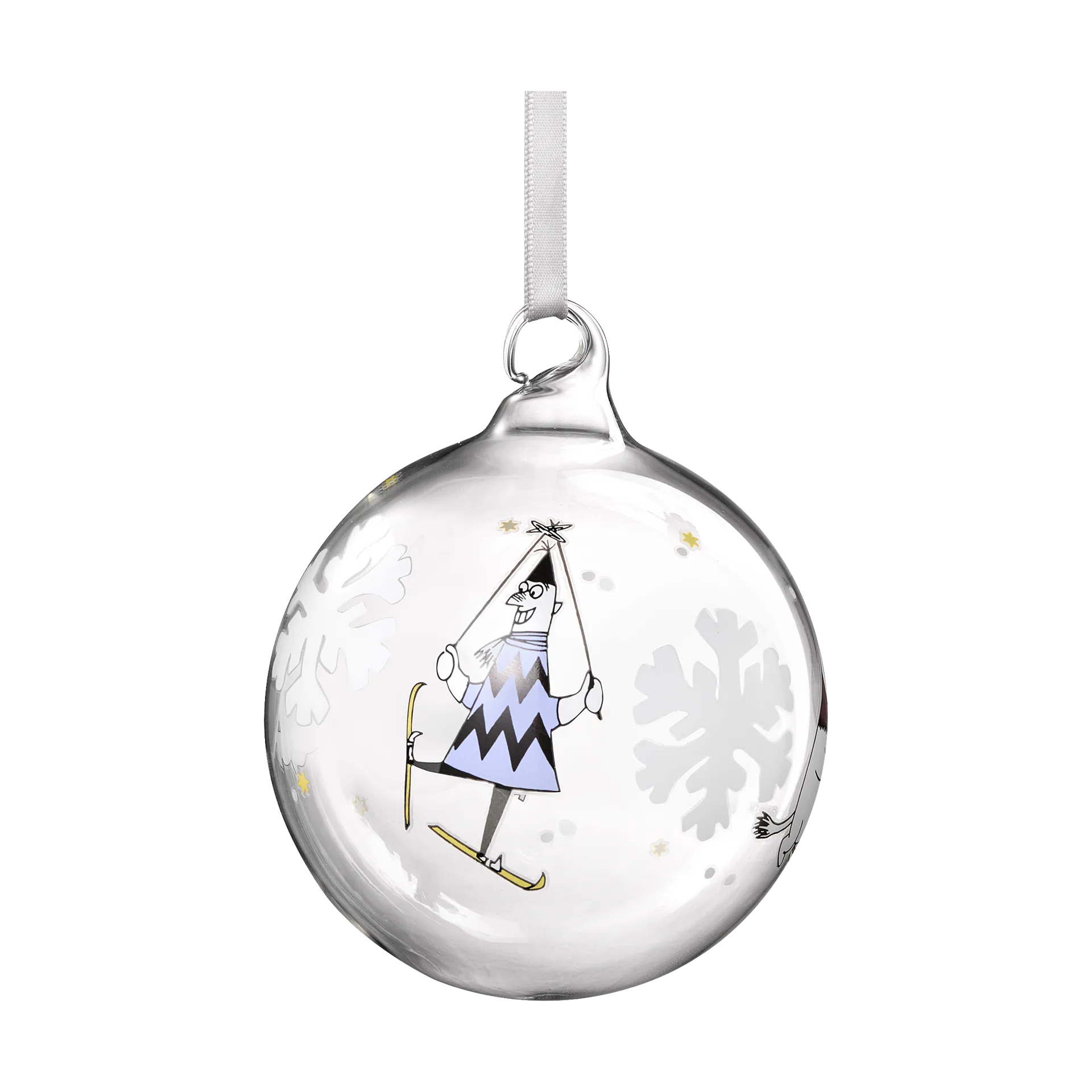Mumin Weihnachtskugel Ø9cm, Snowflake Muurla