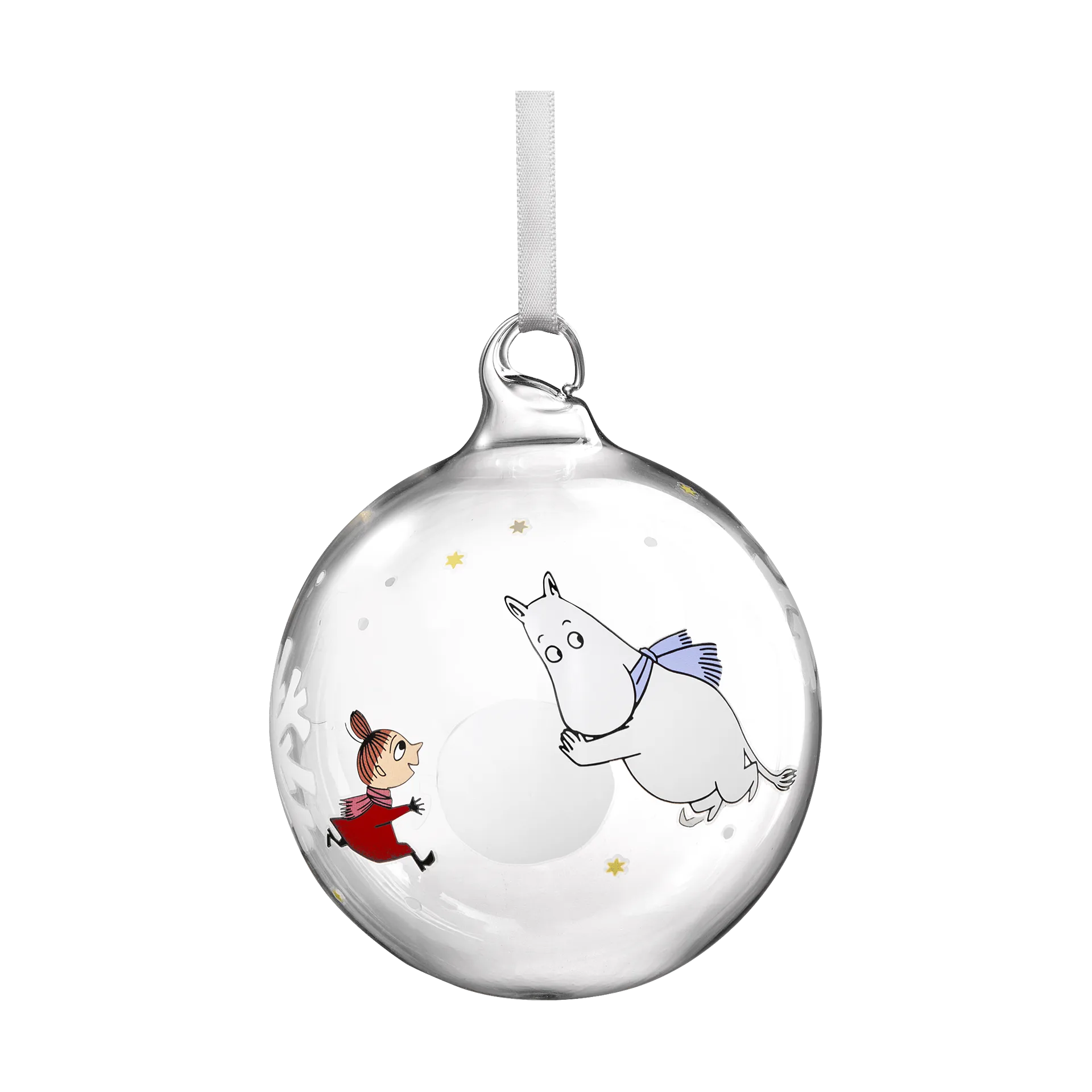 Mumin Weihnachtskugel Ø9cm, Snowflake Muurla