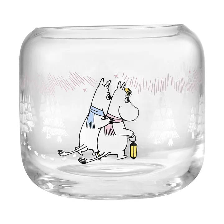 Mumin Windlicht Ø9×8 cm - Frosty Day - Muurla