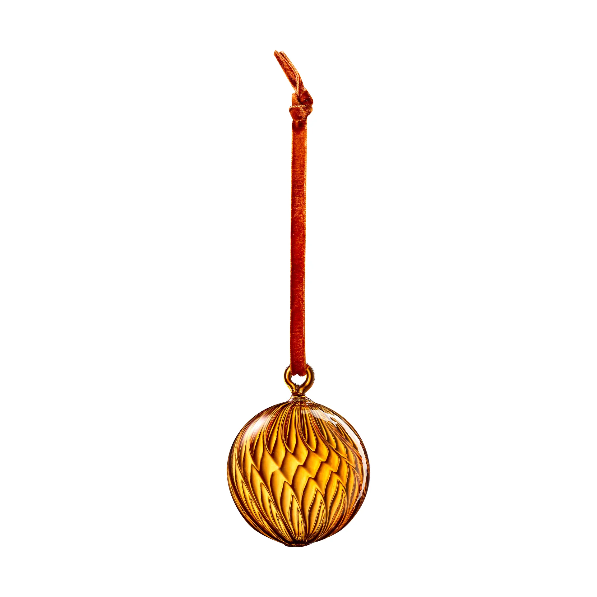 Muurla Weihnachtskugel Ø6 cm, Amber Muurla