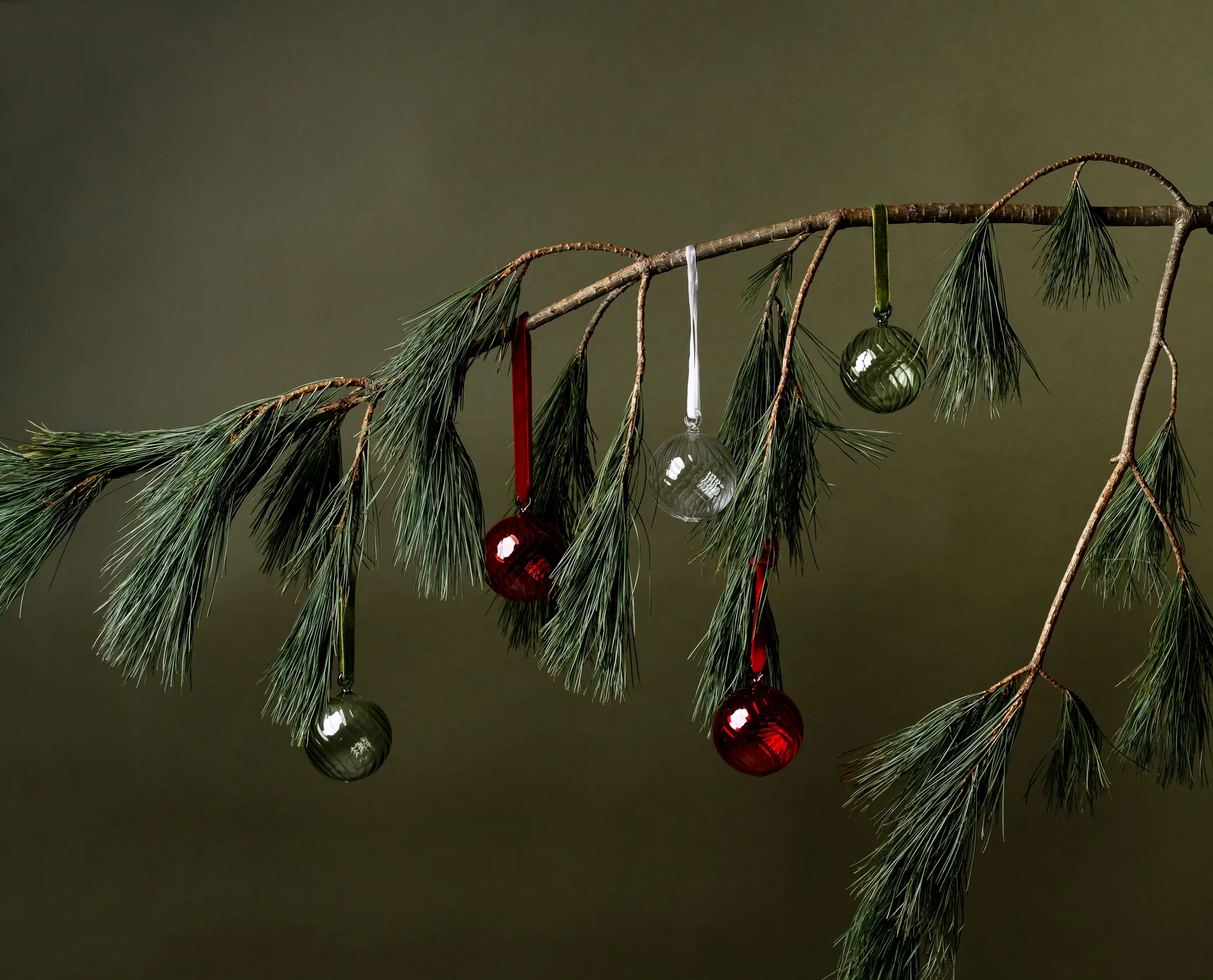Muurla Weihnachtskugel Ø6 cm, Klar Muurla
