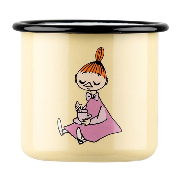 Mymble Retro Emaillebecher 37 cl, Yellow Muurla