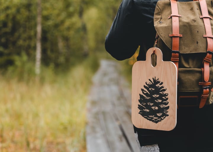 Nordic Chop & Serve Tablett 21 x 31cm, The Pine Cone-The Birch Leaf Muurla