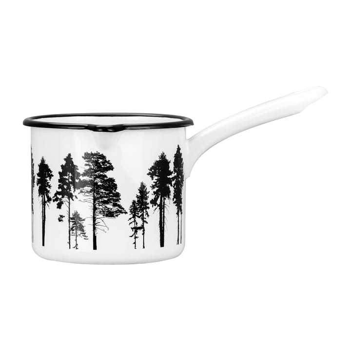 Nordic The Forest Emailletopf 1,3 l - White - Muurla