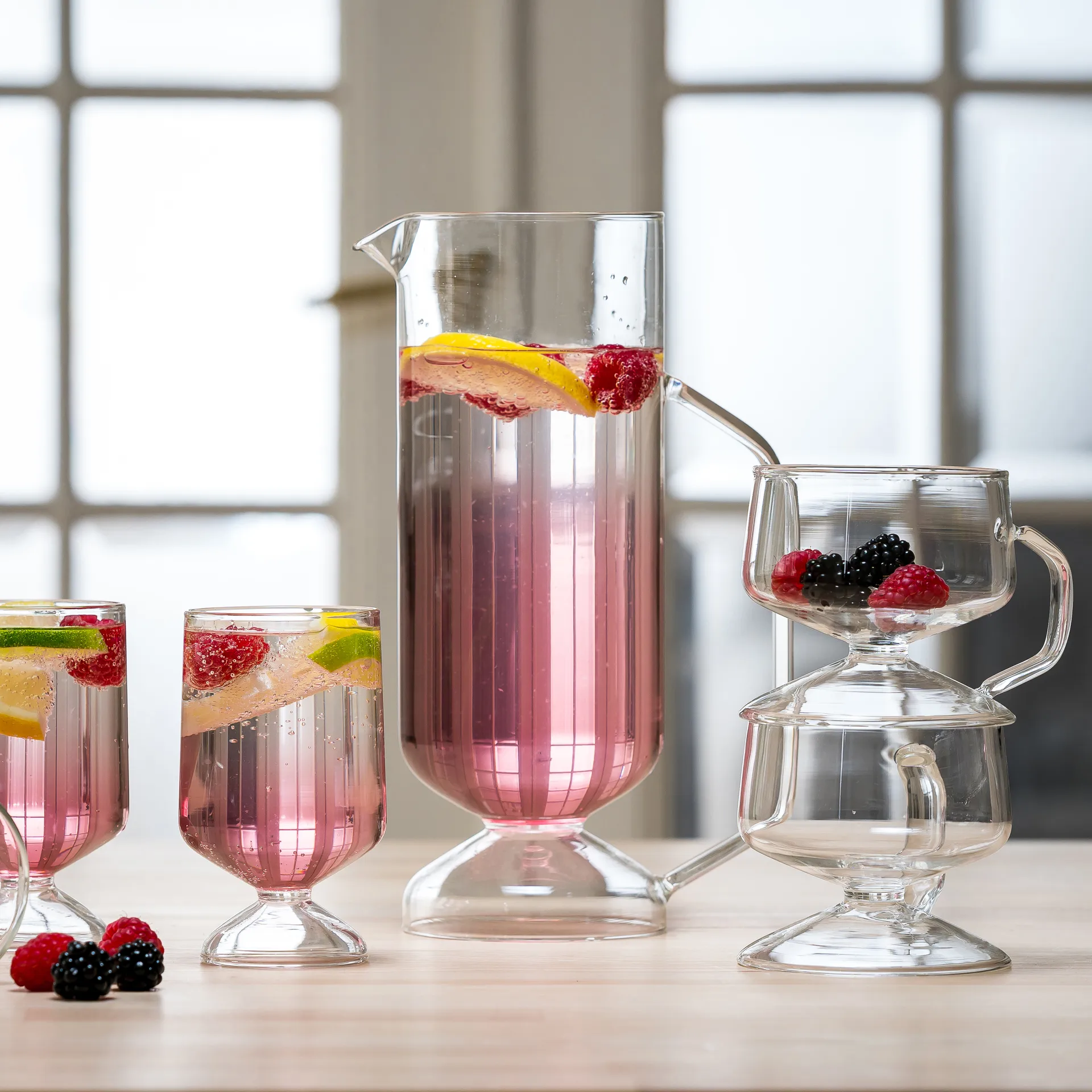 Olo Karaffe 1,4 L, Klar Muurla