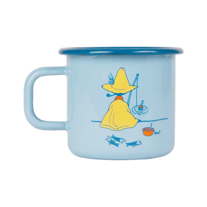 Our sea Emailletasse 37cl, Blau Muurla