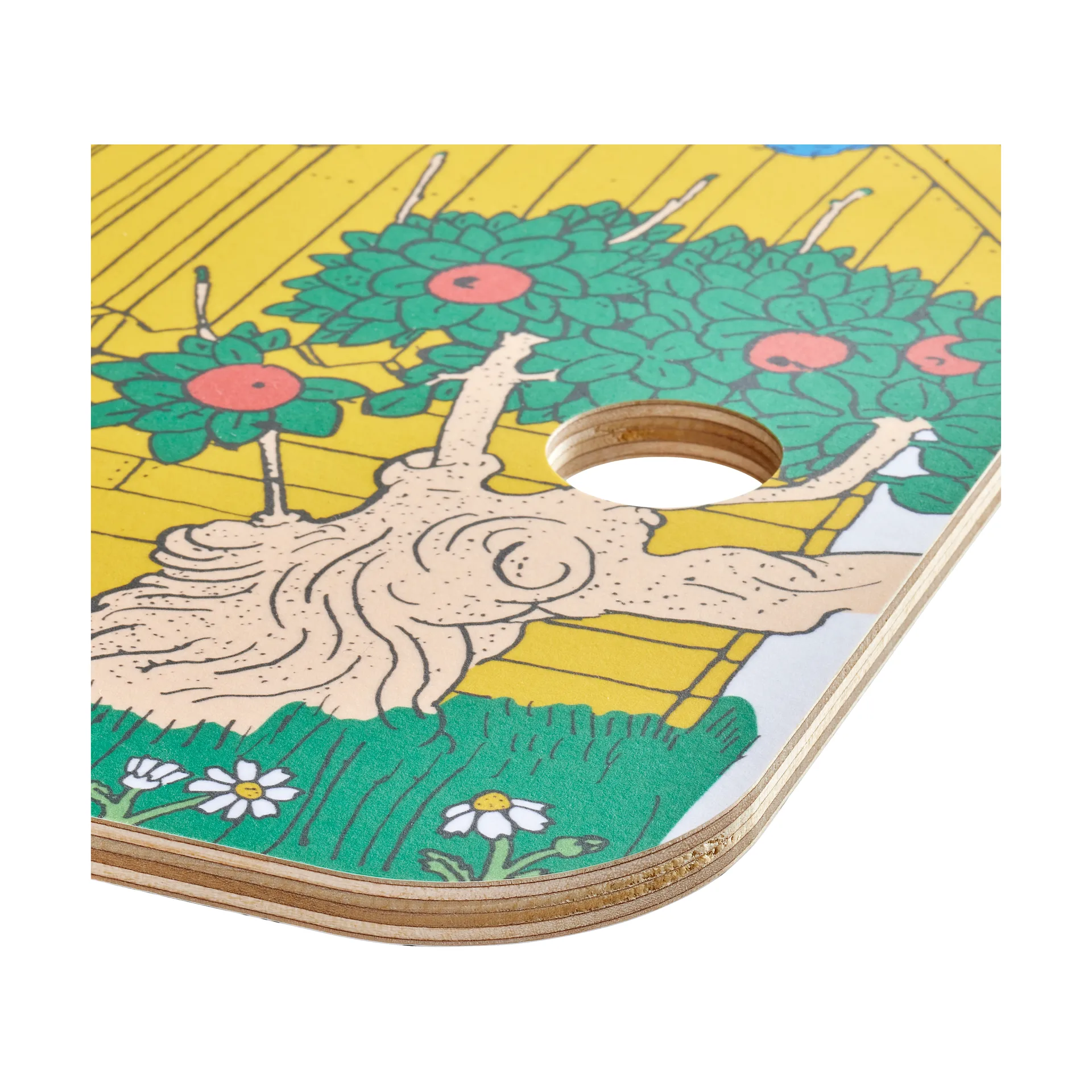 Pippi Chop & Serve Schneidebrett 18x44 cm, The Way Home Muurla