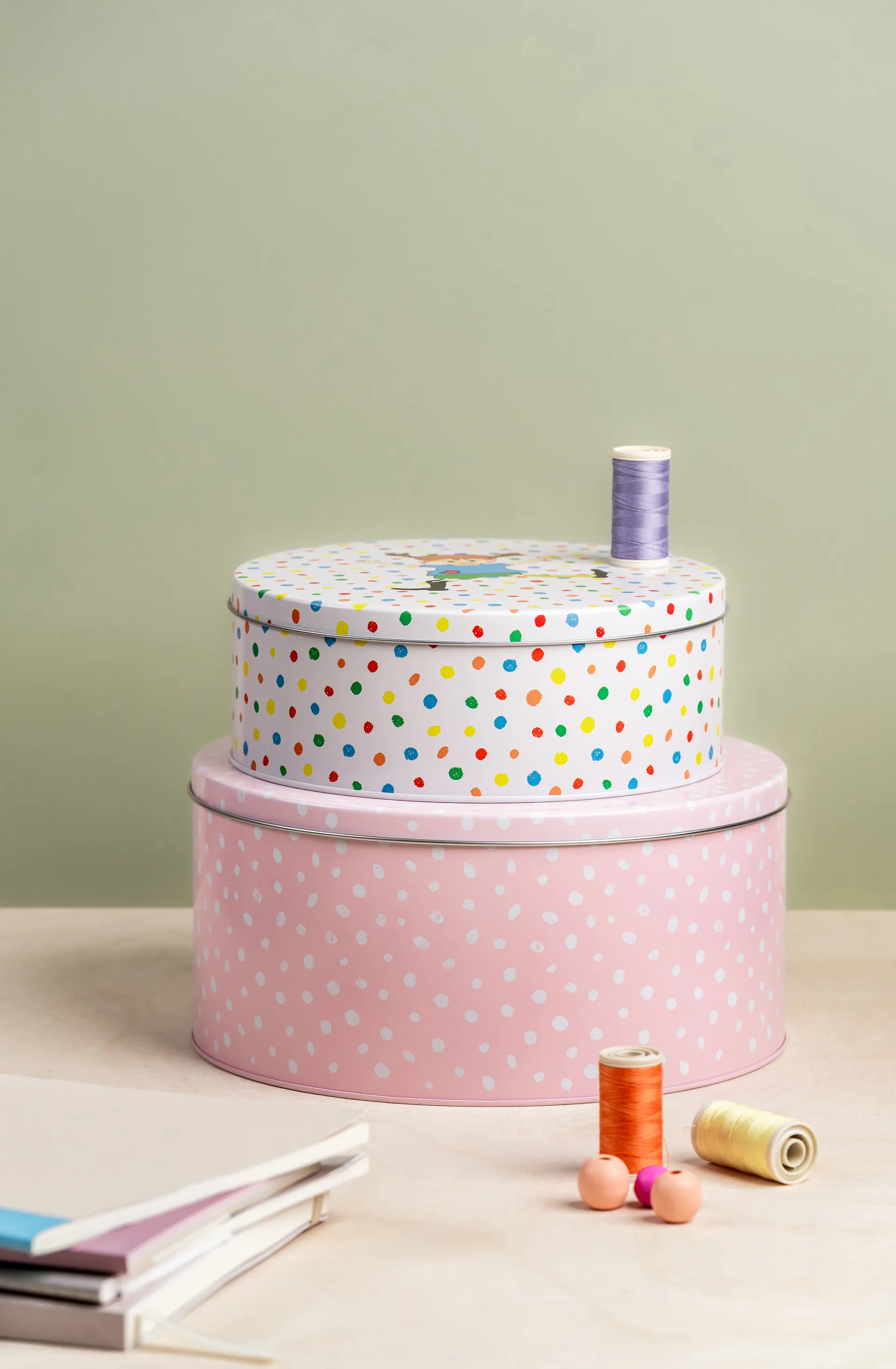 Pippi Dosen-Set, 2 Teile Muurla