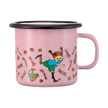 Pippi Emaillebecher 2,5 dl - Candy - Muurla